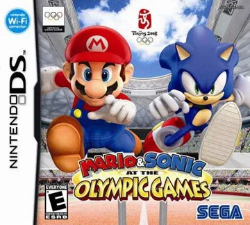 Mario & Sonic at the Olympic Games (USA) (Demo) (Kiosk) box cover front